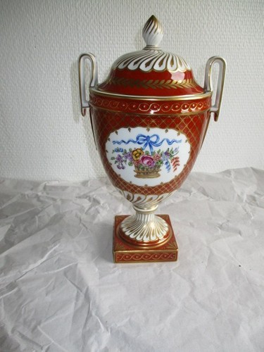 Antike deckelvase amphore - deckelvase,