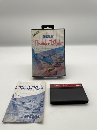 Thunder blade sega master - thunder,