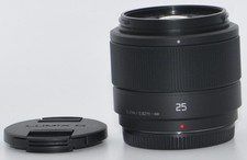 Panasonic Lumix G F/1.7 25mm