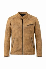 Herren Lederjacke Schokobraun