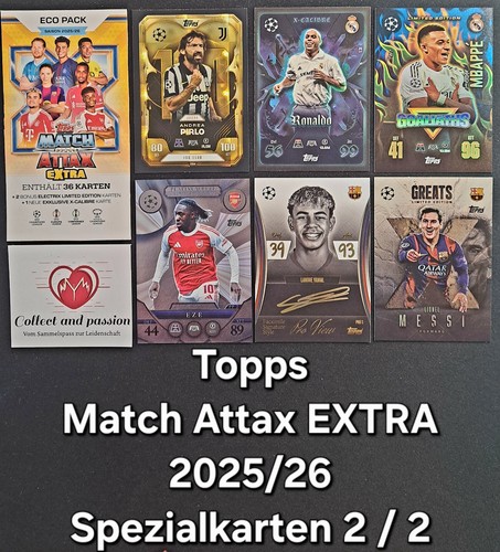 Topps match attax extra - topps,