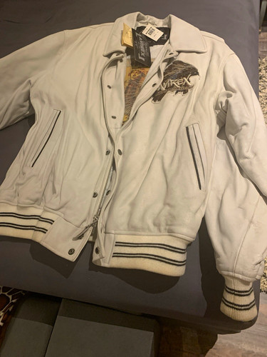 Avirex herren leder jacke - leder,