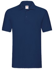 Fruit of the Loom Premium Polo Shirt 100% Baumwolle Poloshirt NEU