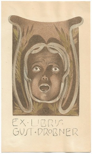 Hans eduard kozel exlibris - eduard,