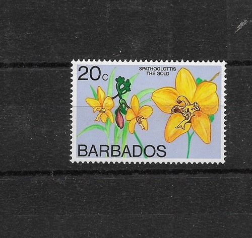 Barbados 1977 marke mit - mit, einer