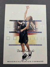 Dirk Nowitzki 2001/02 SP Authentic Upper Deck Basketball - Dallas Mavericks NBA