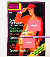 Por.. Revue No 6. 1977 Nude Akt Sexy Vintage Zeitschrift Erotic Magazine
