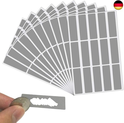150 stück rubbel - stück, etiketten