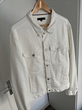Tommy Hilfiger Herren Jeansjacke weiß Neu Größe XL