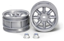 Tamiya M-Chassis Felgen silber