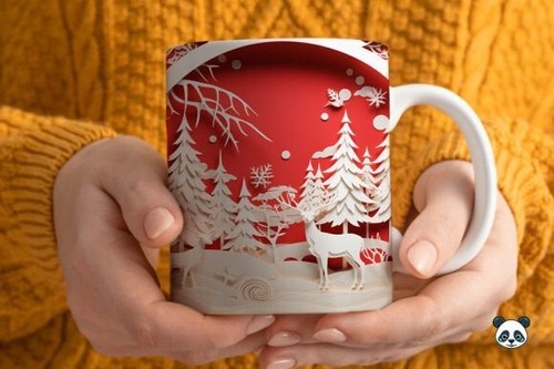 Wunderschöne weihnachts - wunderschöne, 3d