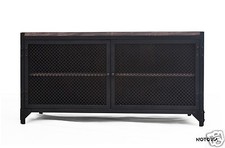 Schuhschrank Schuhkommode CLOVER Industrial Metall Shoe Cabinet 