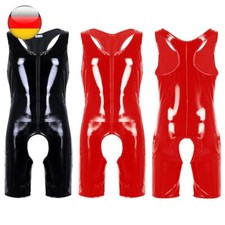 DE Herren Lackleder Overalls