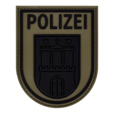 Rubberpatch Polizei Hamburg -