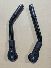 2 Stk Rollstuhl Kippschutz Sicherheitsrad  (Set) Meyra Eurochair Format 20/21 mm