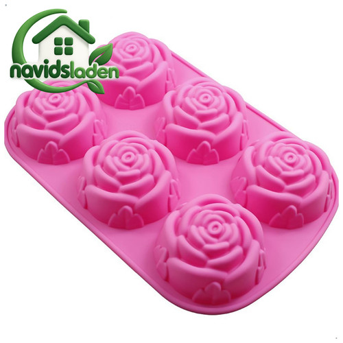 Silikonform cavity rosen - silikonform,