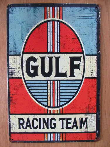 Gulf racing team ford - racing, porsche