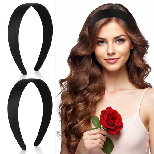 Satin stirnband damen - satin, weich