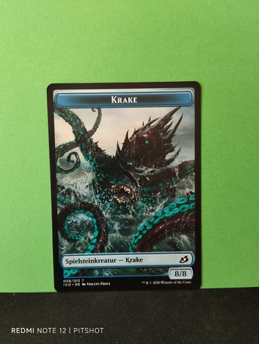 Krake spielstein kraken - spielstein,