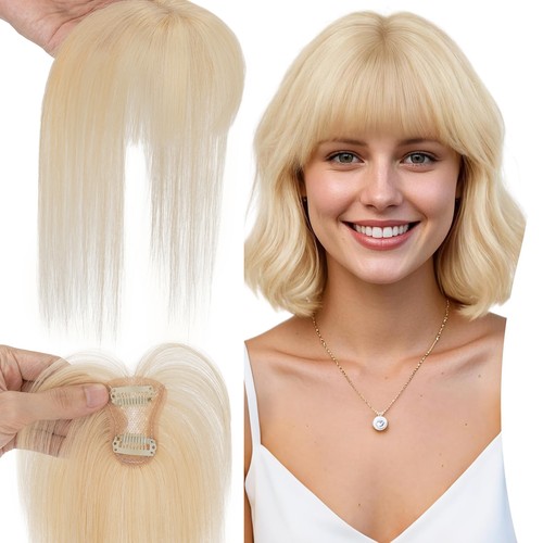 Damen echthaar pony luft bangs - damen,