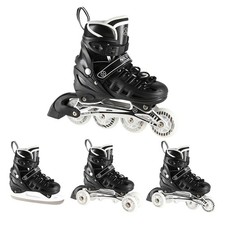Inlineskates 4in1 M 35-38 LED