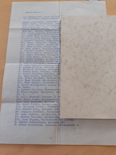 Brief gablonz 1938 - ,
