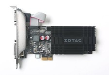 Grafikkarte PCI-E x1 1GB GDDR3 HDMI DVI VGA Zotac GeForce GT710 lautlos