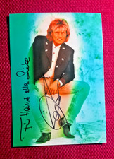 Original-Autogramm von Dieter Bohlen, Farbbild-Karte, Postkartengröße