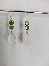 Ohrringe mit Opal Tropfen