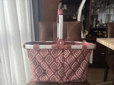 reisenthel carrybag diamonds rouge Einkaufskorb Korb Einkaufstasche, gebraucht  