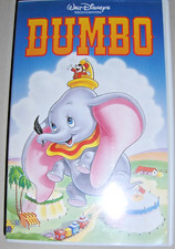VHS, Dumbo, von Walt Disney, Zeichentrickfilm