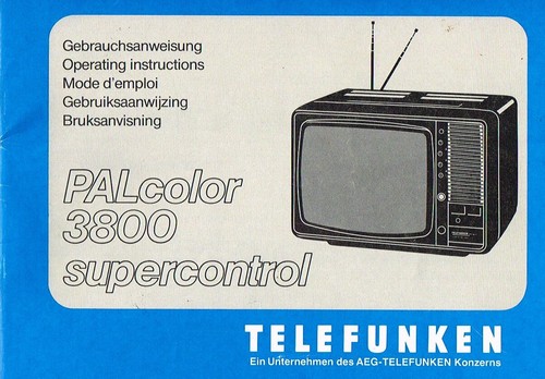 Telefunken palcolor 3800 - telefunken,