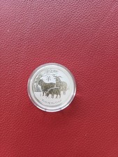 1 Münze Lunar II  Ziege 2015-