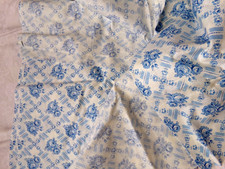 antiker Bettwäschestoff