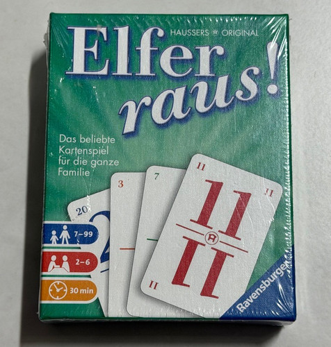 Elfer raus kartenspiel - raus,