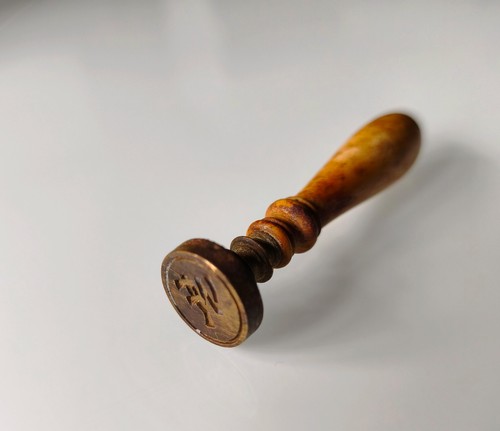Alte petschaft siegel stempel - siegel,