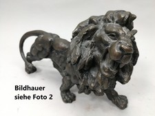 Bronze Löwe Skulptur