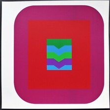 Georg Karl Pfahler  Siebdruck / Serigrafie  " FORMATIV 1965 "