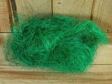 Flachshaar gefärbt grün, 20