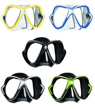 Mares  X Vision Silicon Tauchermaske Taucherbrille + Box  