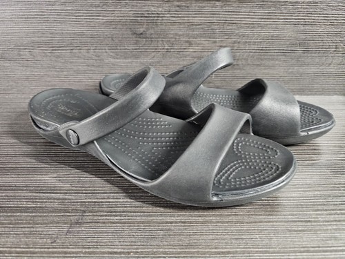 Crocs cleo black strappy - cleo, v