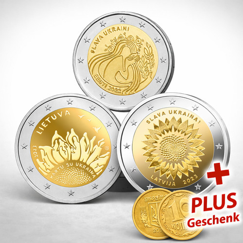 Euro ukraine set baltikum - set,
