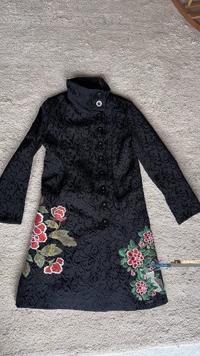 Desigual mantel damen schwarz - damen,