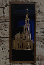 Strohbild DDR Friedenskirche Dresden