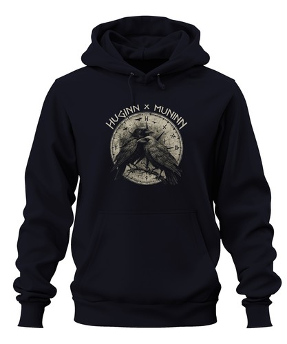 Huginn muninn wikinger raben - muninn,