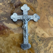 Altes Metall Sterbekreuz