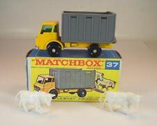 Matchbox Regular Wheels Nr. 37 C Cattle Truck no Tow Guide BPW F2-Box #1064