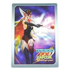 Tatsunoko VS Capcom Sammelkarte (Morrigan/Doronjo) Lenticular Trading Card