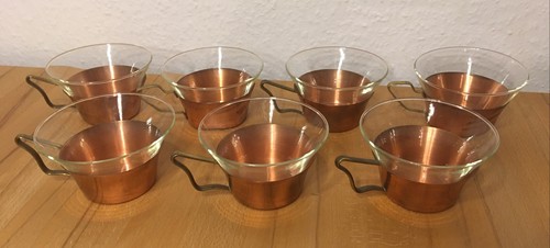 Jenaer glas teegläser - 7x,