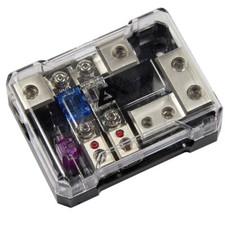 ESX DFD2/2G Plus und Minus Stromkabel Verteiler Mini ANL 2x 50qmm auf 4x 25qmm